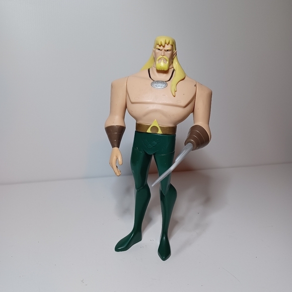 DC Comics Justice League Animated Aquaman 10" Action Figure See pictures for ref - Picture 1 of 5
